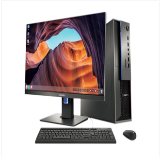 清华同方/THTF TF830-V050-1 台式计算机 飞腾（腾锐D2000 八核2.3GHz）台式计算机8G/256G/1G独显/200W/23.8寸